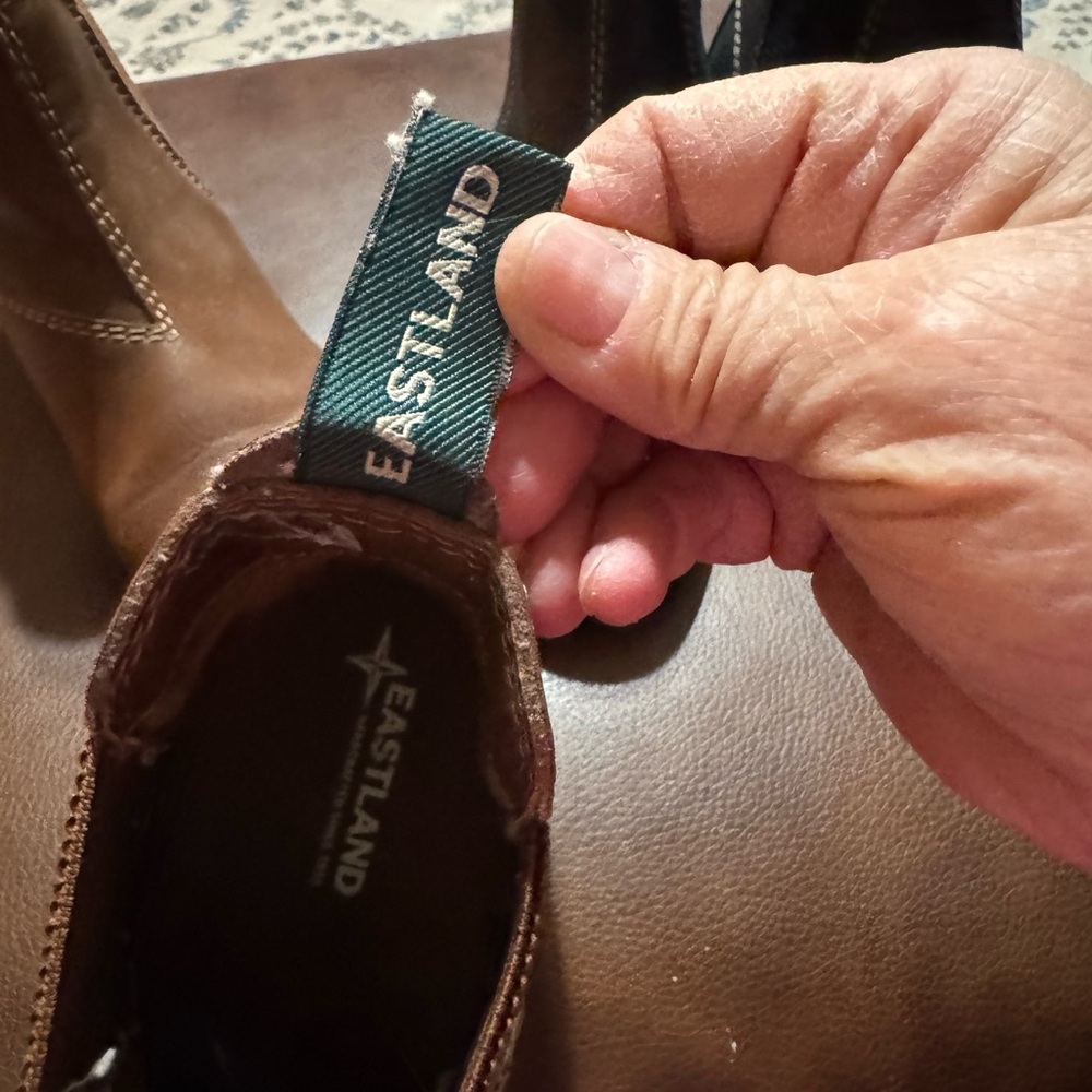 Eastland Women's Brown Ankle Boots - Picture 6 of 6